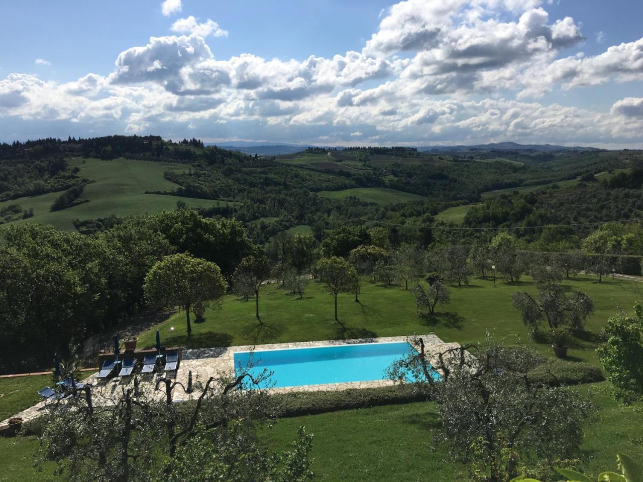 Podere Casanova Villa Montespertoli Exteriör bild